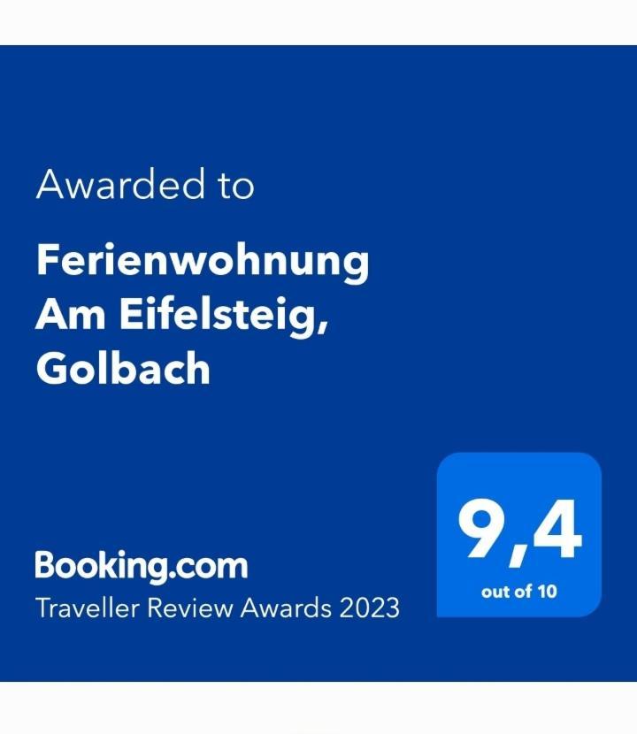 Ferienwohnung Am Eifelsteig, Golbach Kall Esterno foto